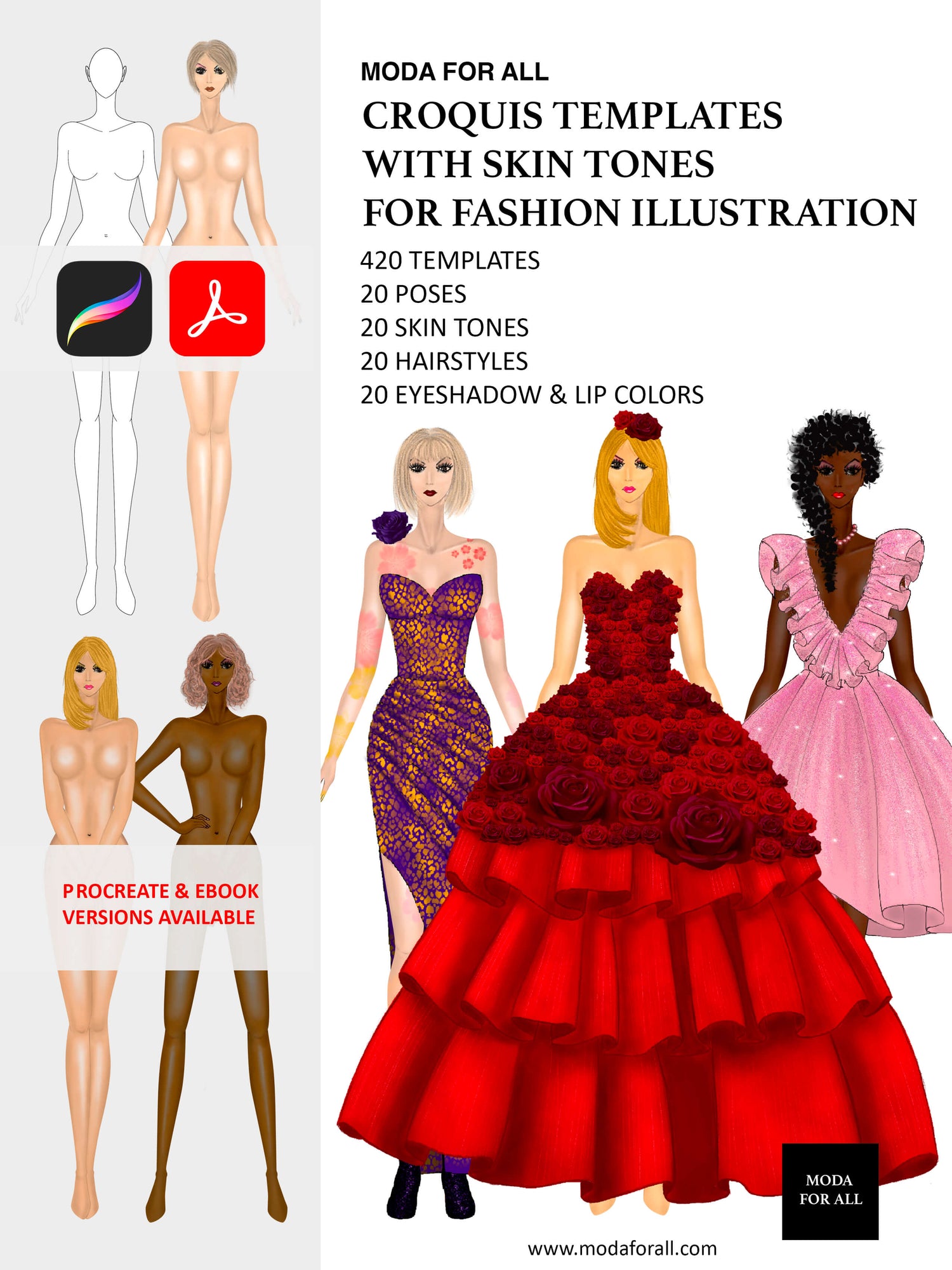 Procreate Fashion Illustration